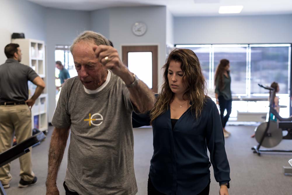 physical therapy with seniors can help prevent falls